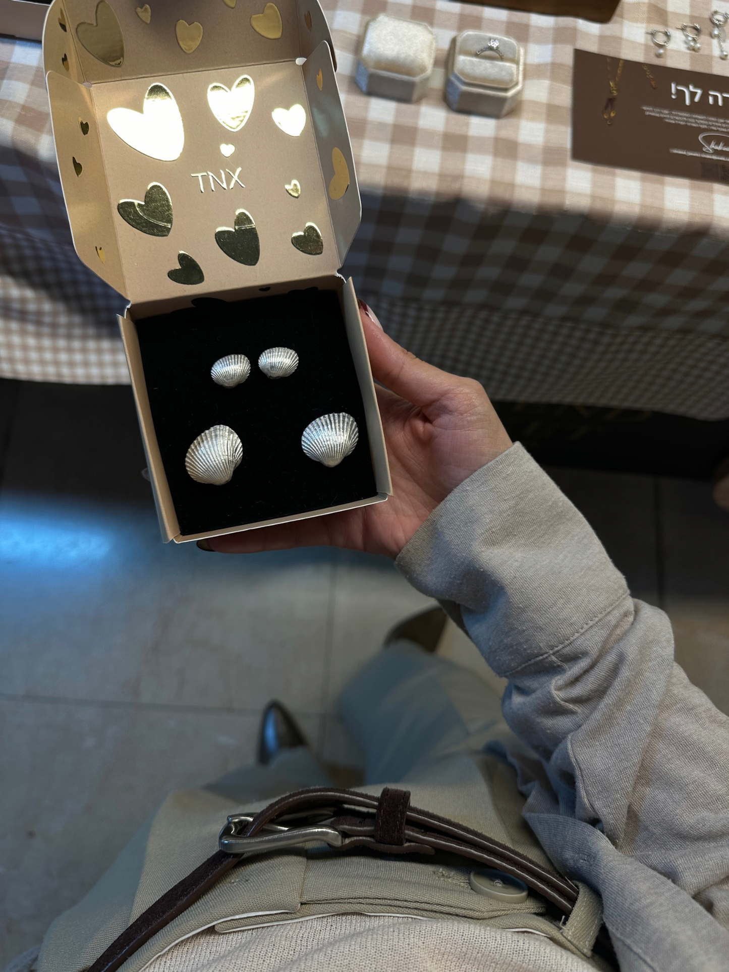 Bondi beach earrings S Rosegold