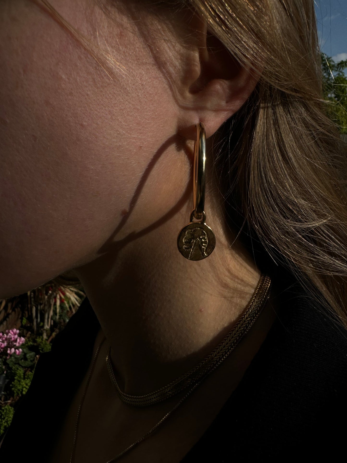 EMILY earrings 18k Yellow gold