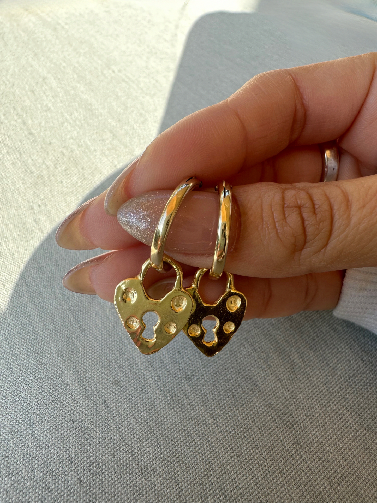 RUTH earrings Rosegold