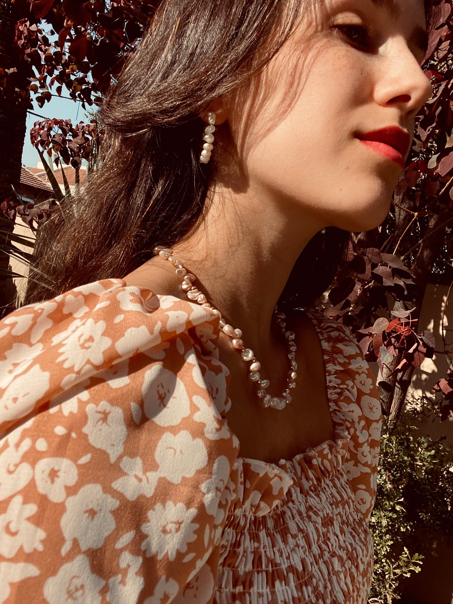 AMIE necklace silver