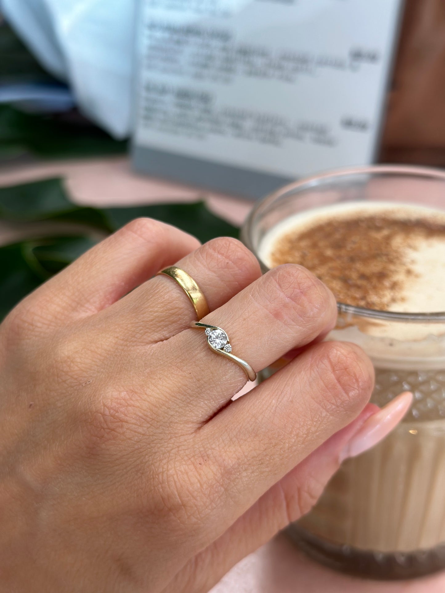 Wedding ring 3 mm round yellow gold