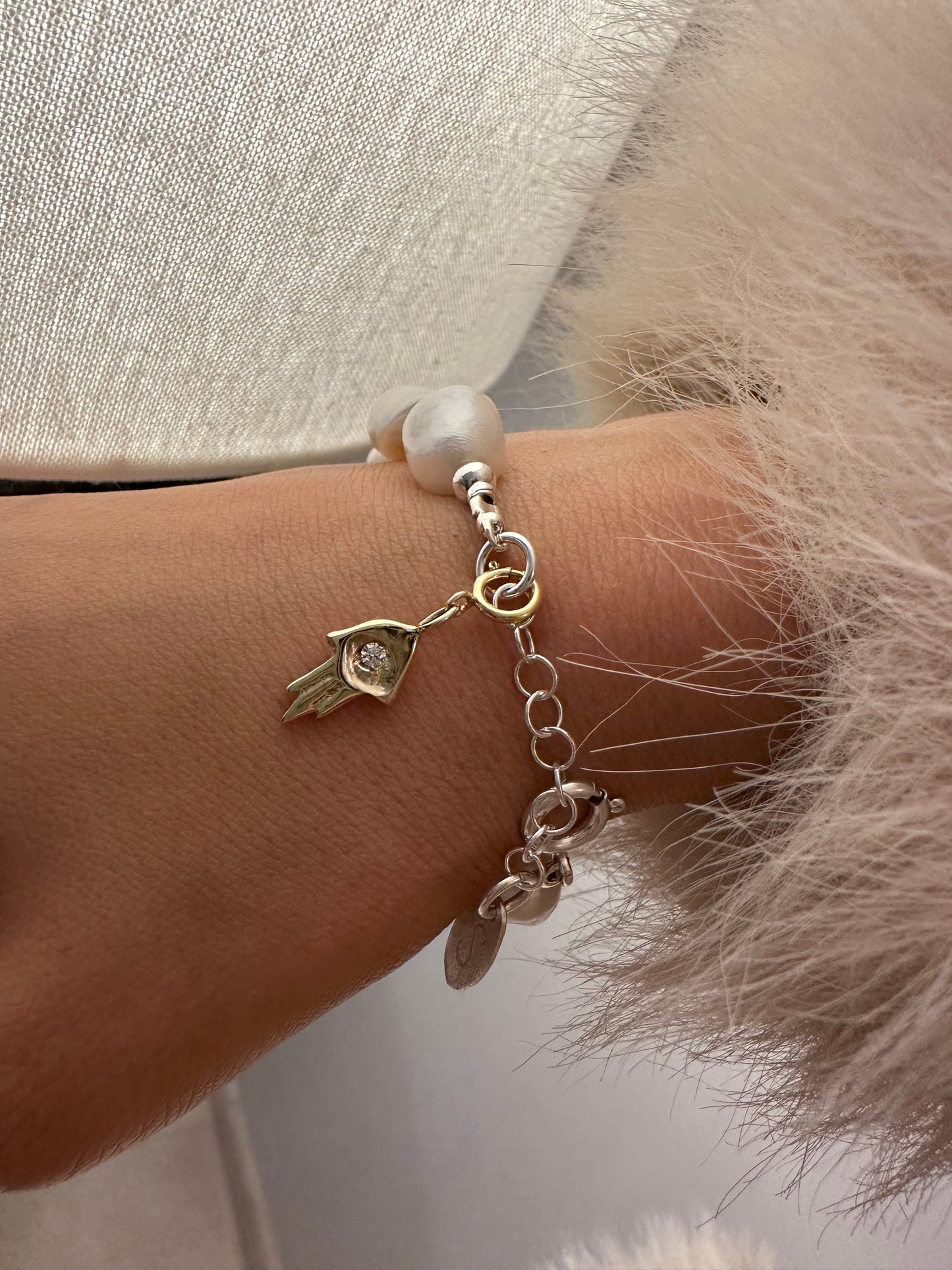 SHLOMO Charm, 18K Yellow Gold