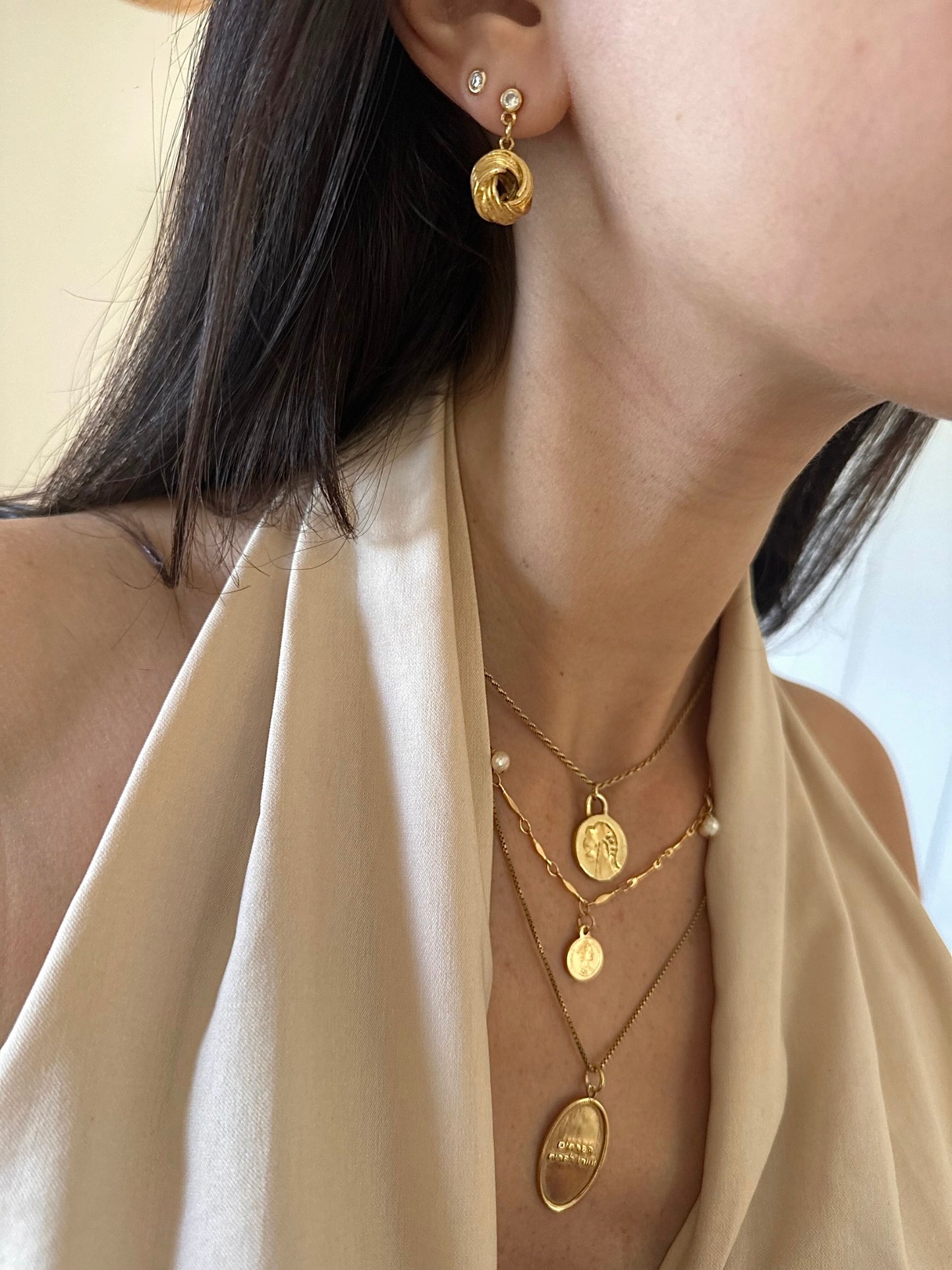 שרשרת חריטה אישית ROSEGOLD