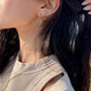 Julie Earring Single 18k White Gold