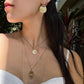 Julia earrings 18k Yellow gold