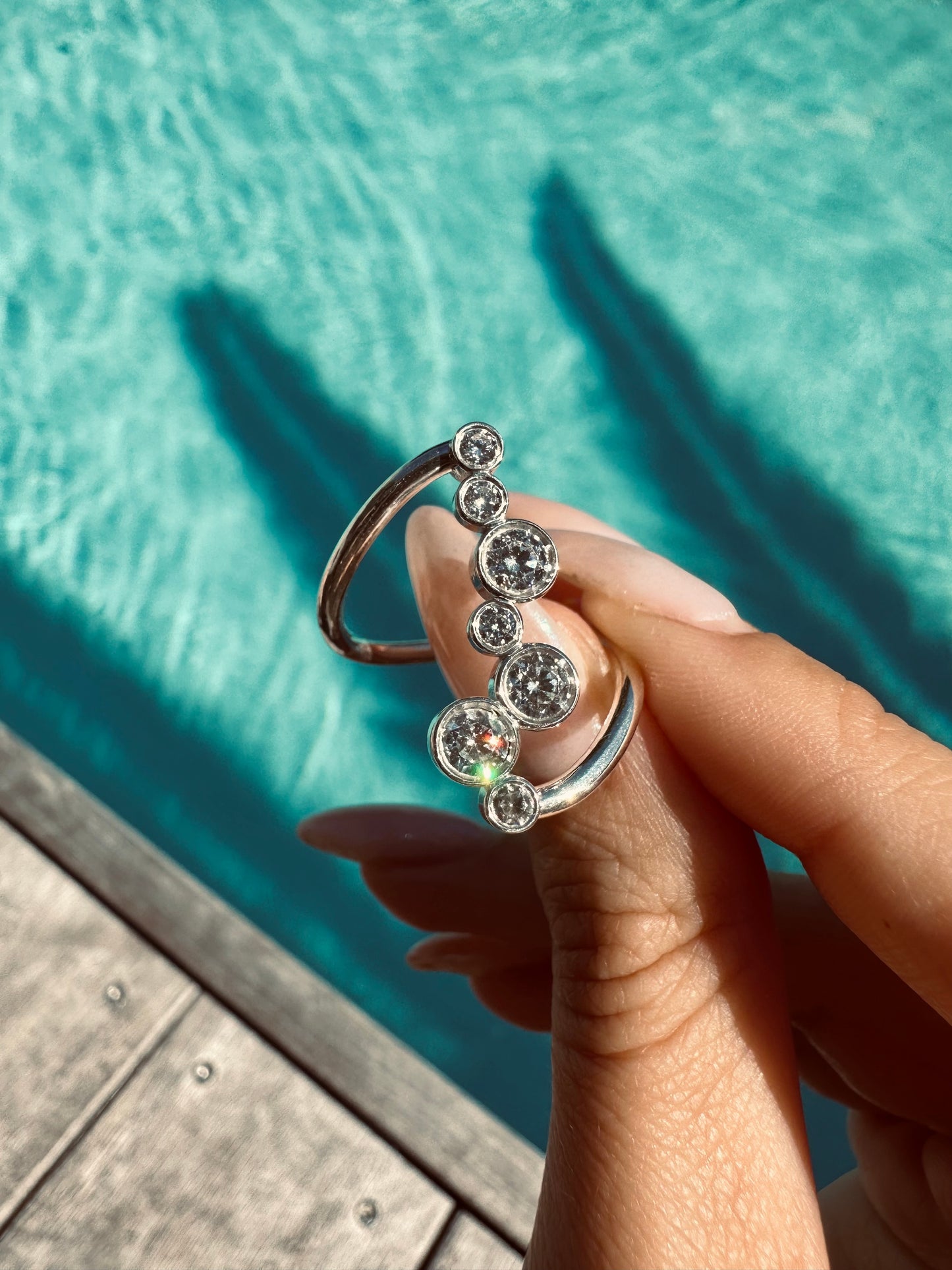 Sorento Ring 18k White Gold