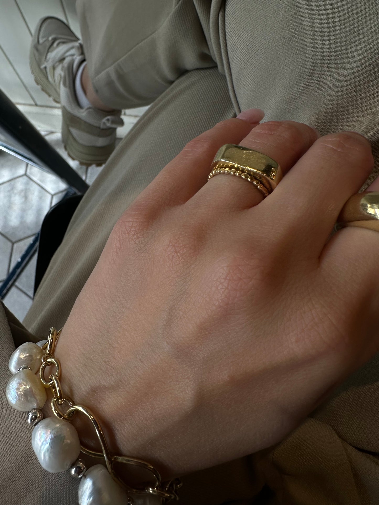 PETITE ring gold