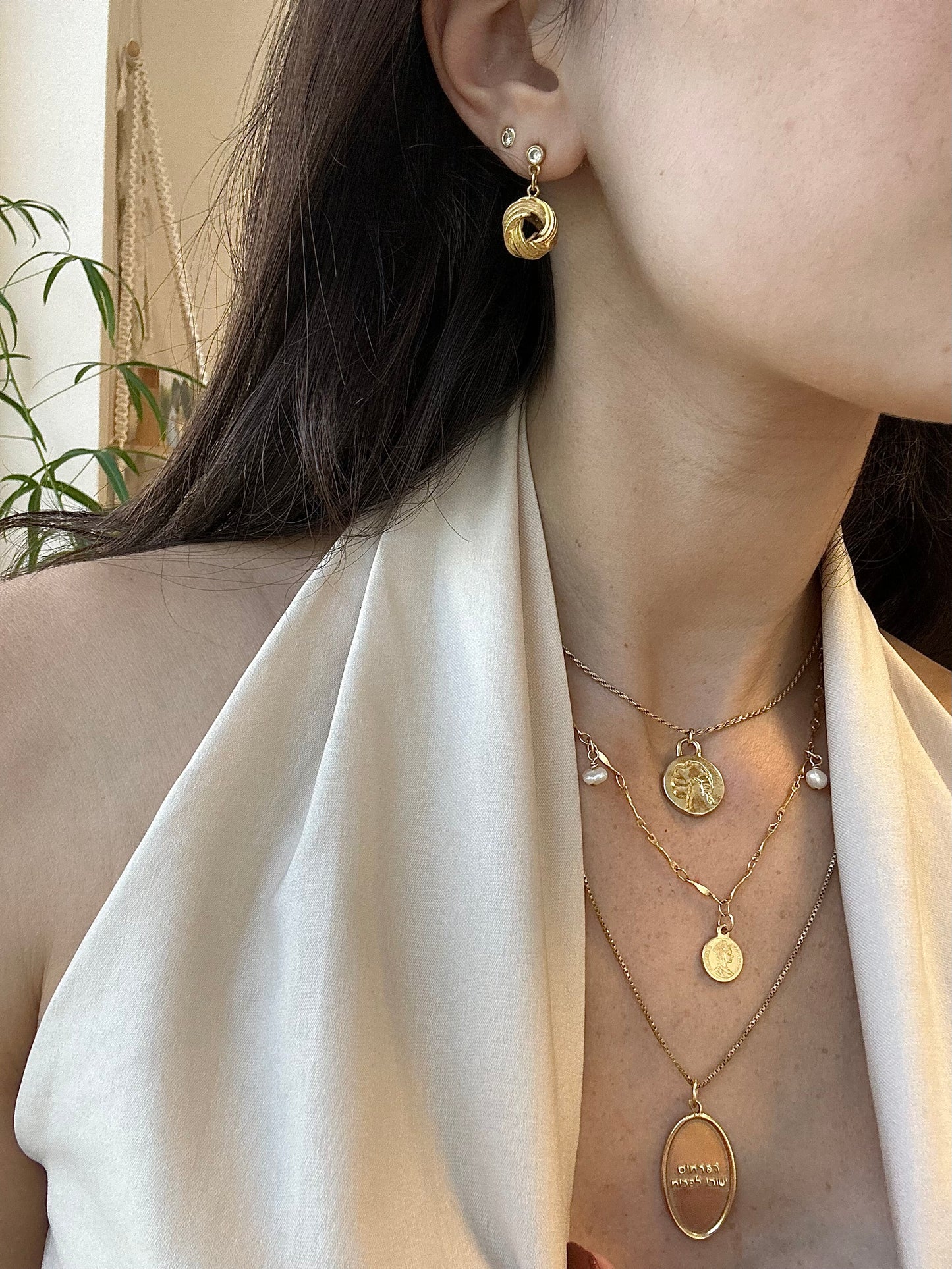 שרשרת חריטה אישית PLATINUM