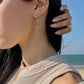 Julie Earring Single 18k Yellow Gold