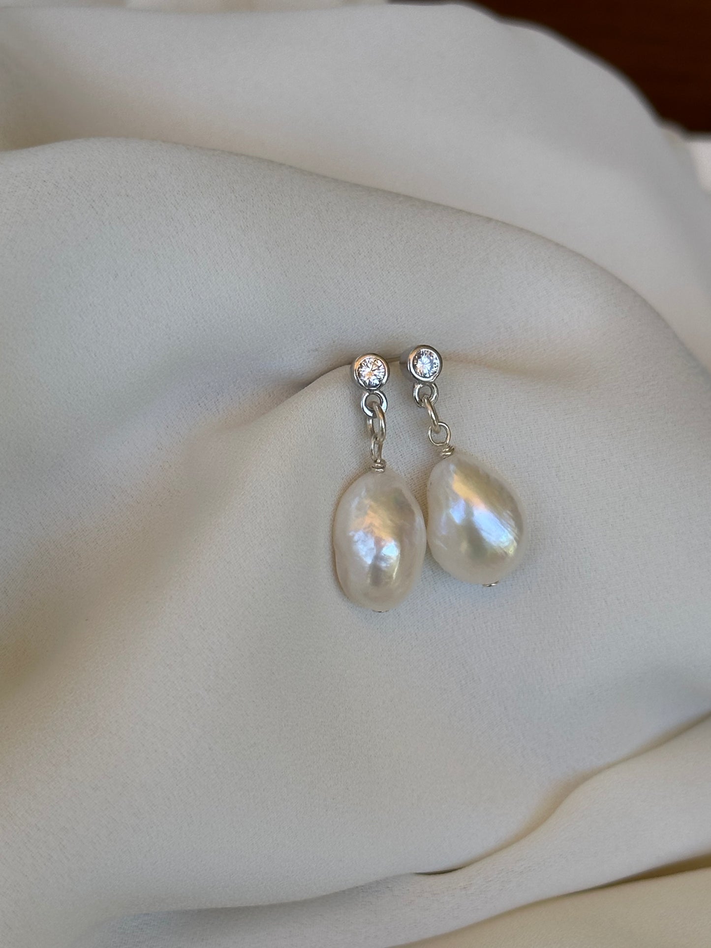 CAMERON earrings silver