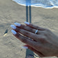 HAYLEY 3 STONE ENGAGEMENT RING