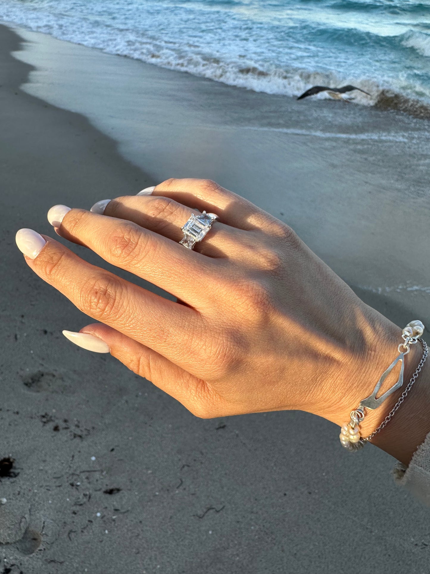 AURORA ENGAGEMENT RING