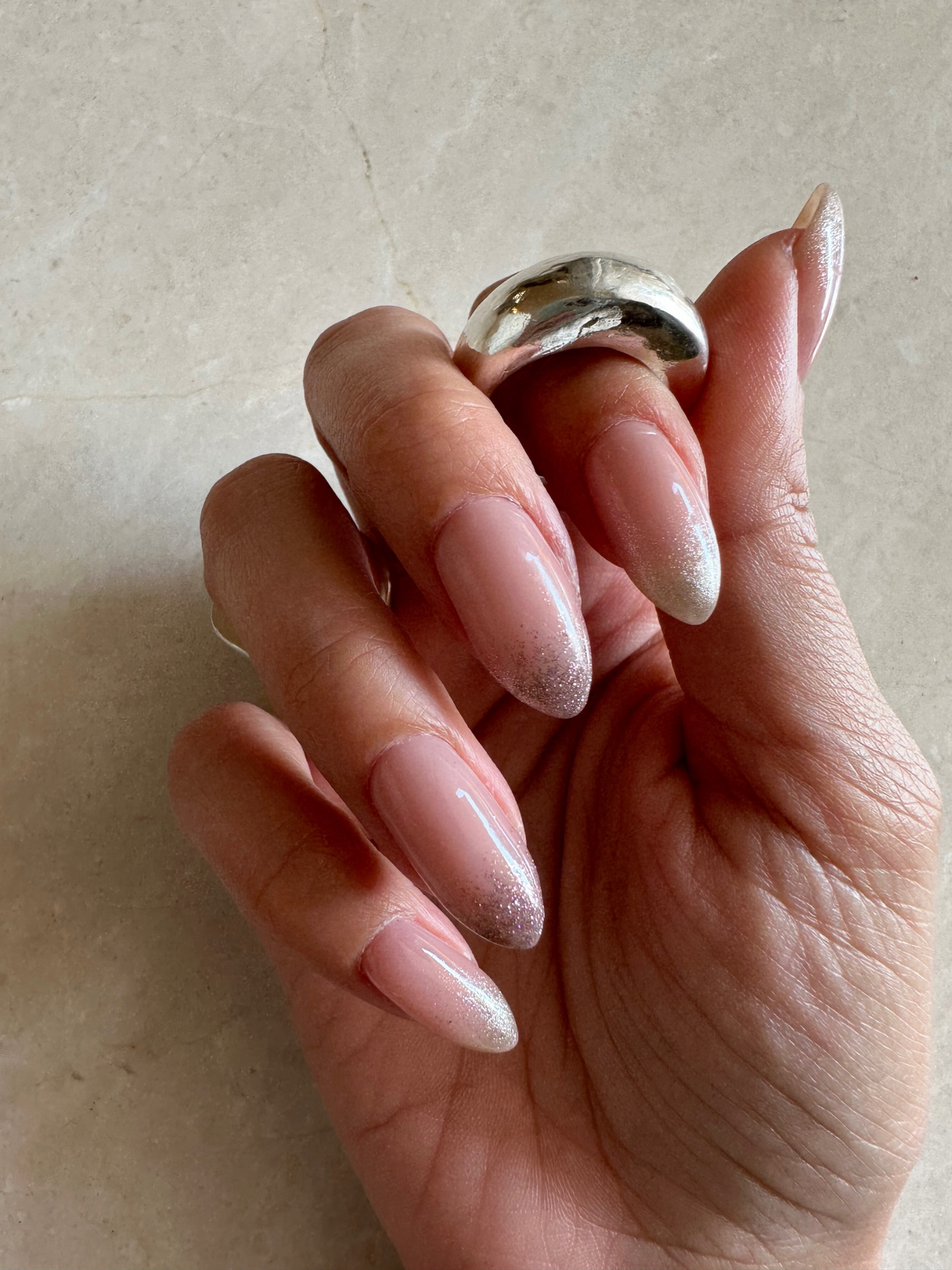 Cléo Ring 18k White Gold