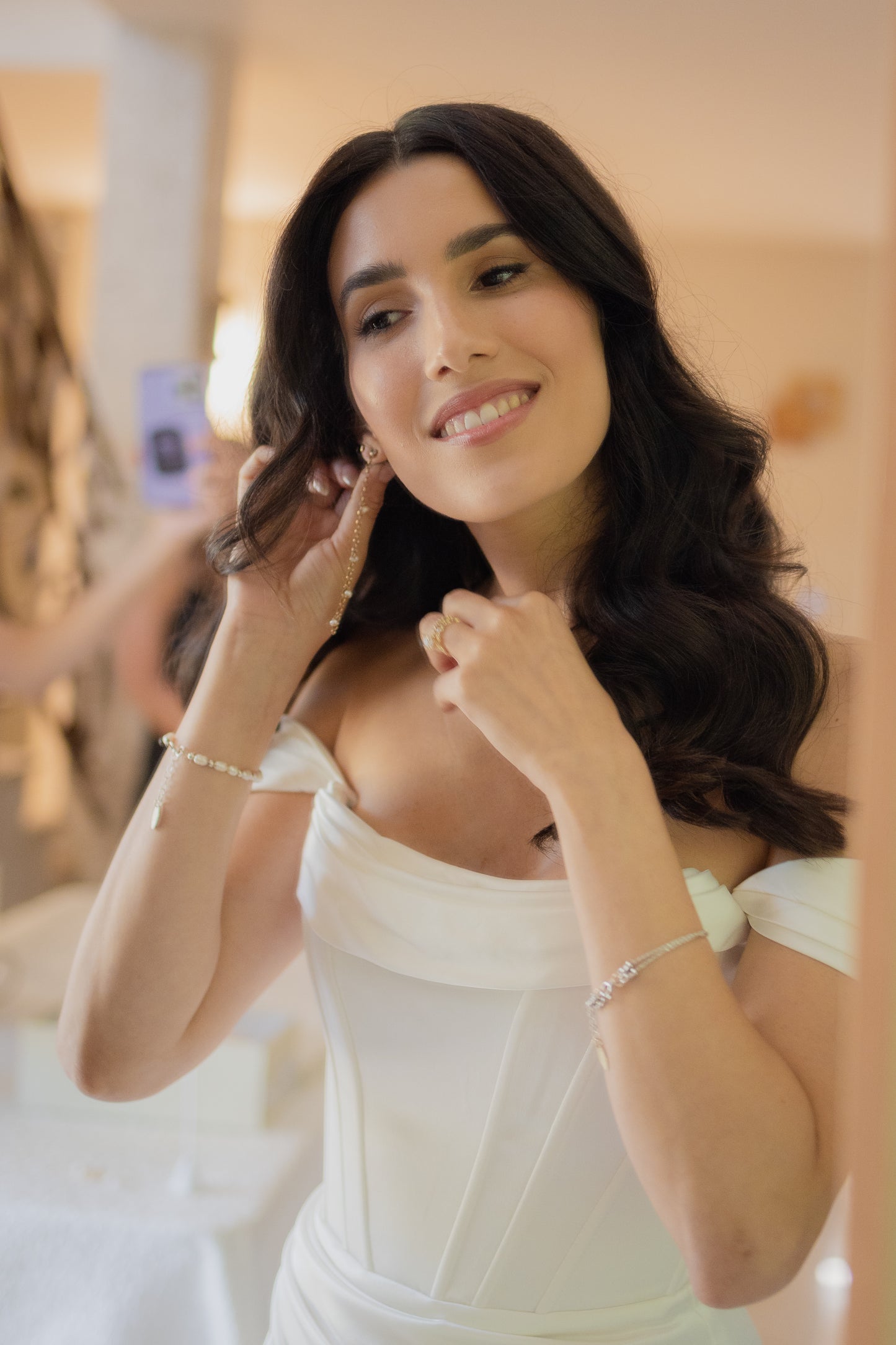 Giselle earrings gold