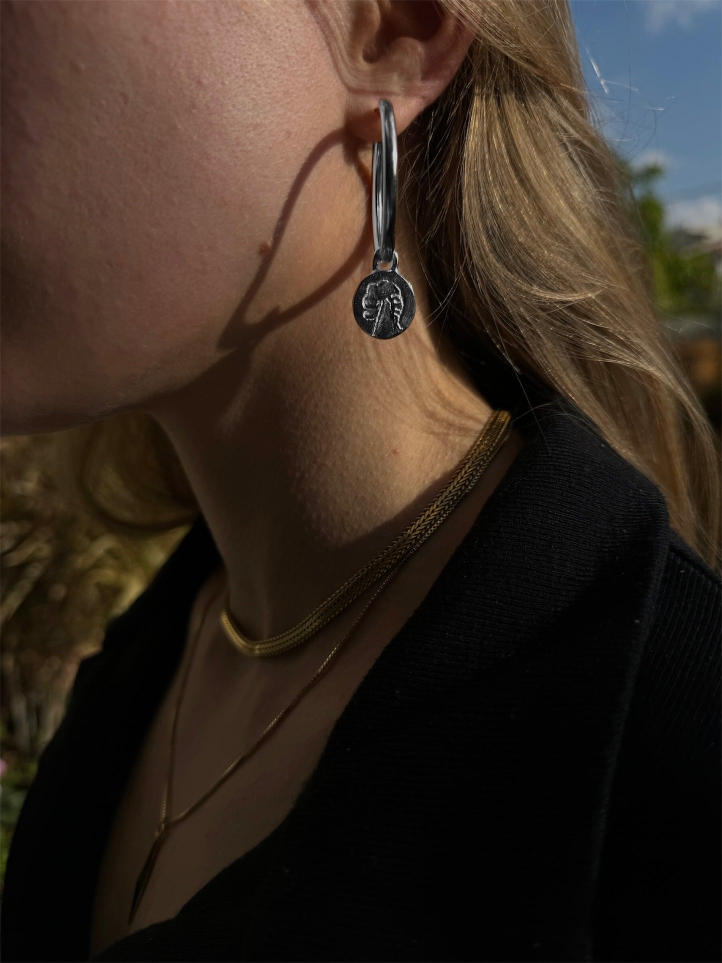 EMILY earrings silver