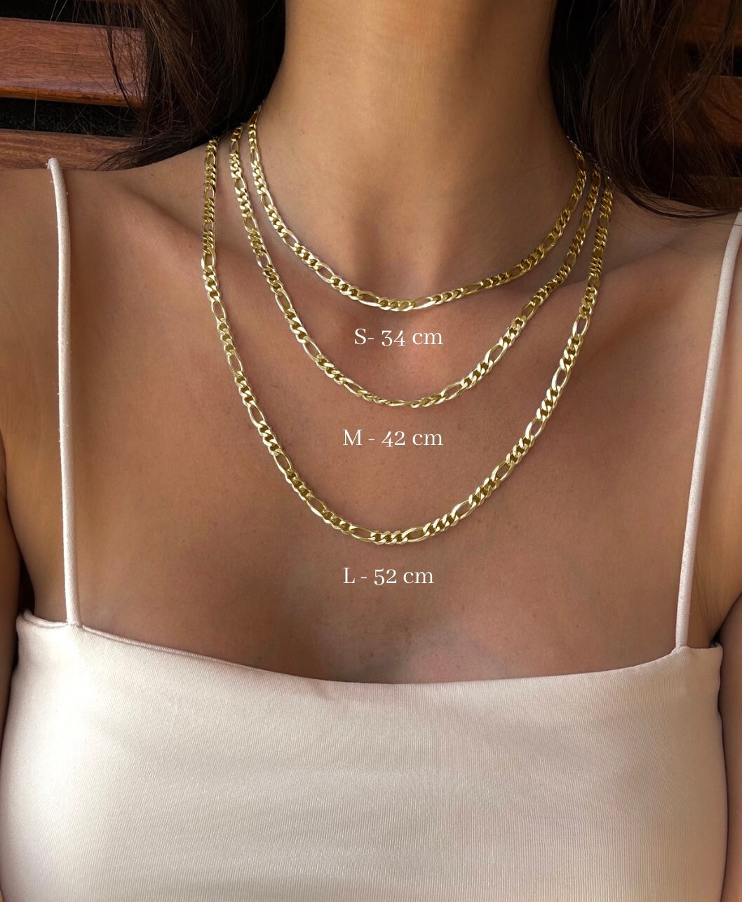 שרשרת בייסיק זהב