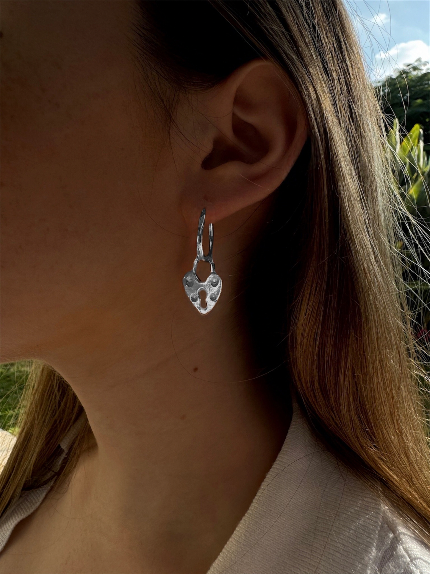 RUTH earrings Yellow gold 18k