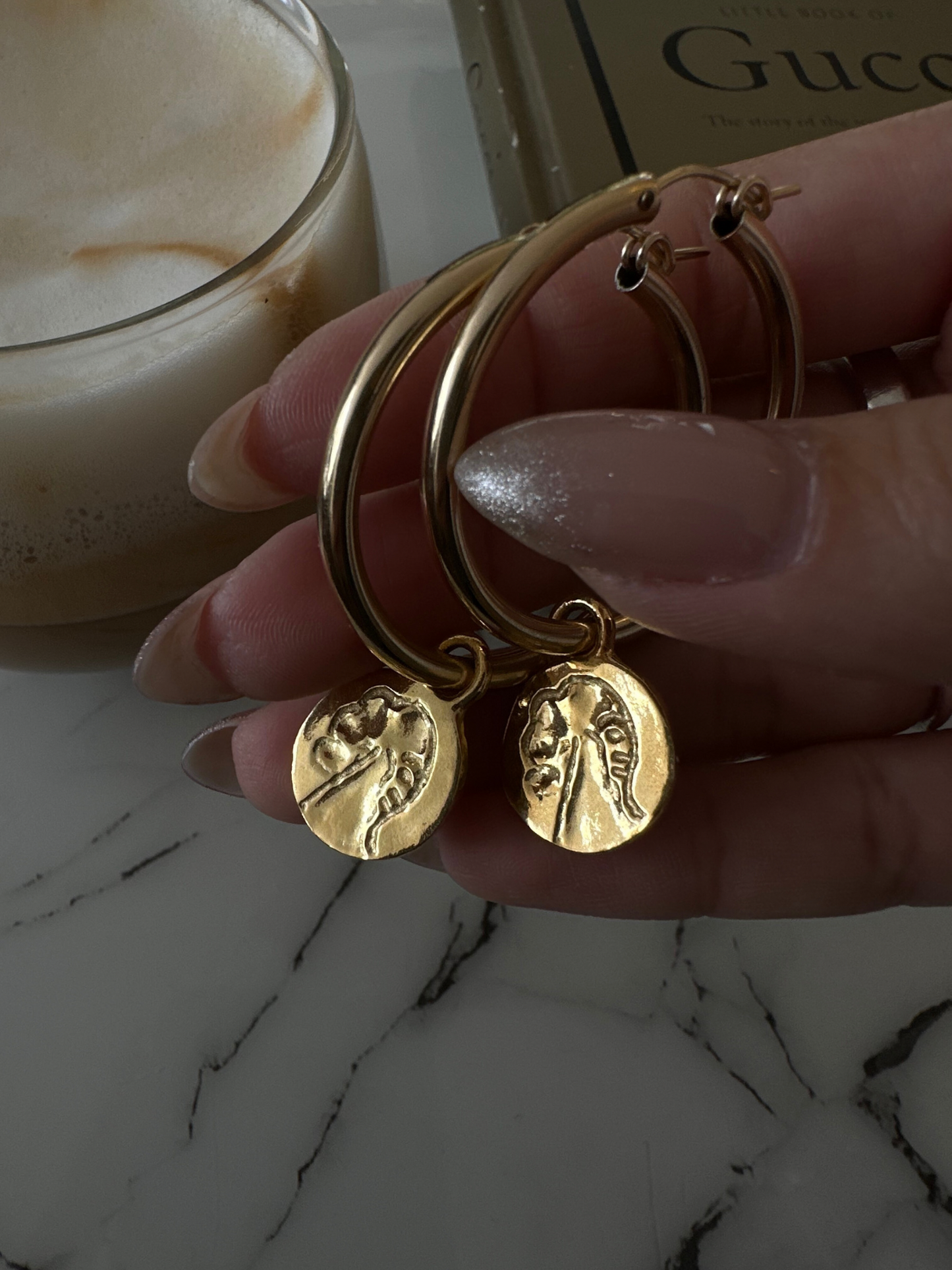 EMILY earrings 18k Yellow gold