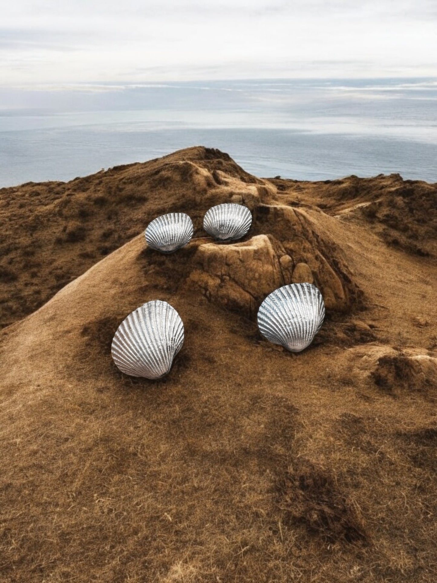 Bondi beach earrings S 18k Yellow gold