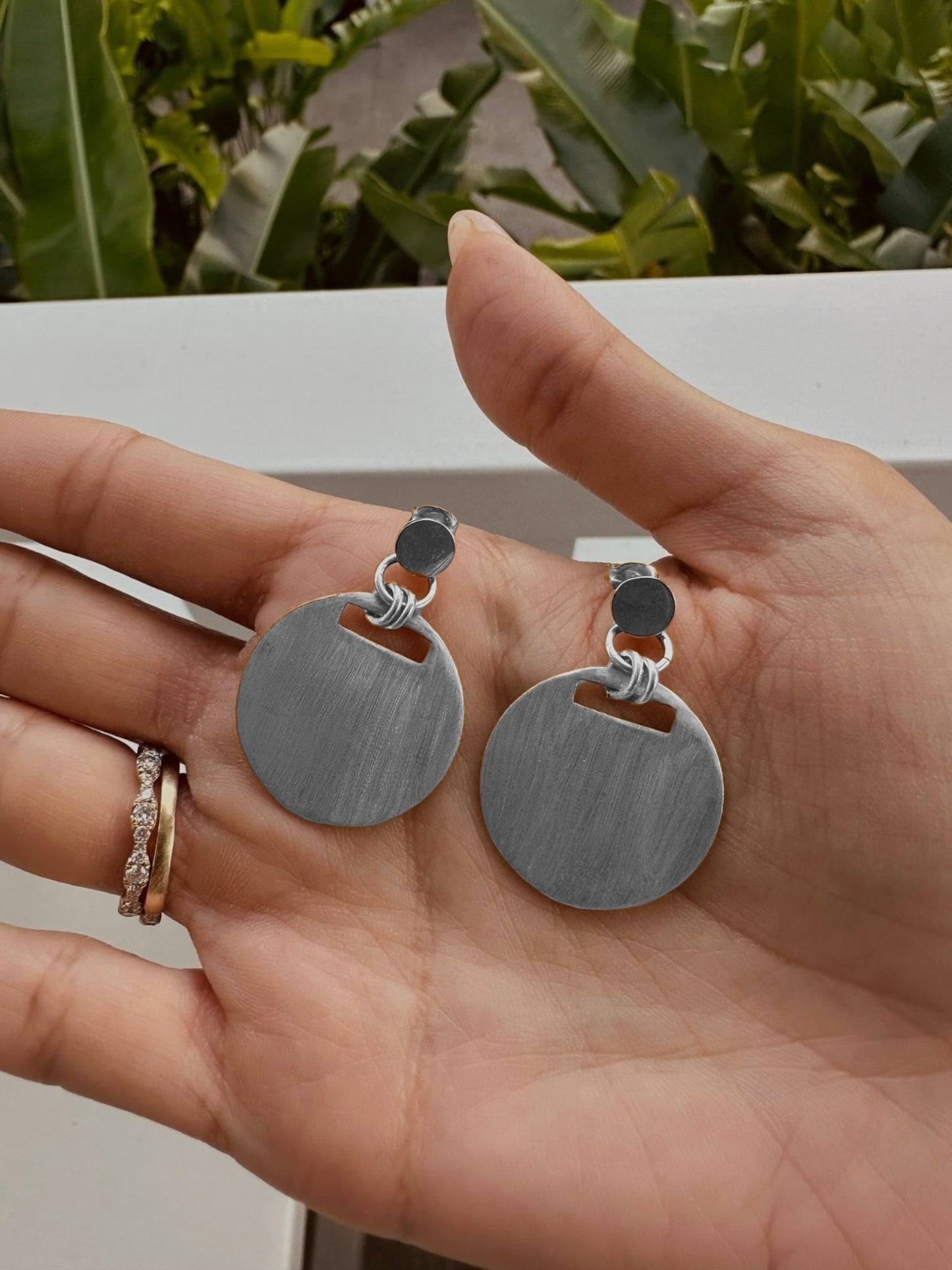 Julia earrings 18k Rosegold