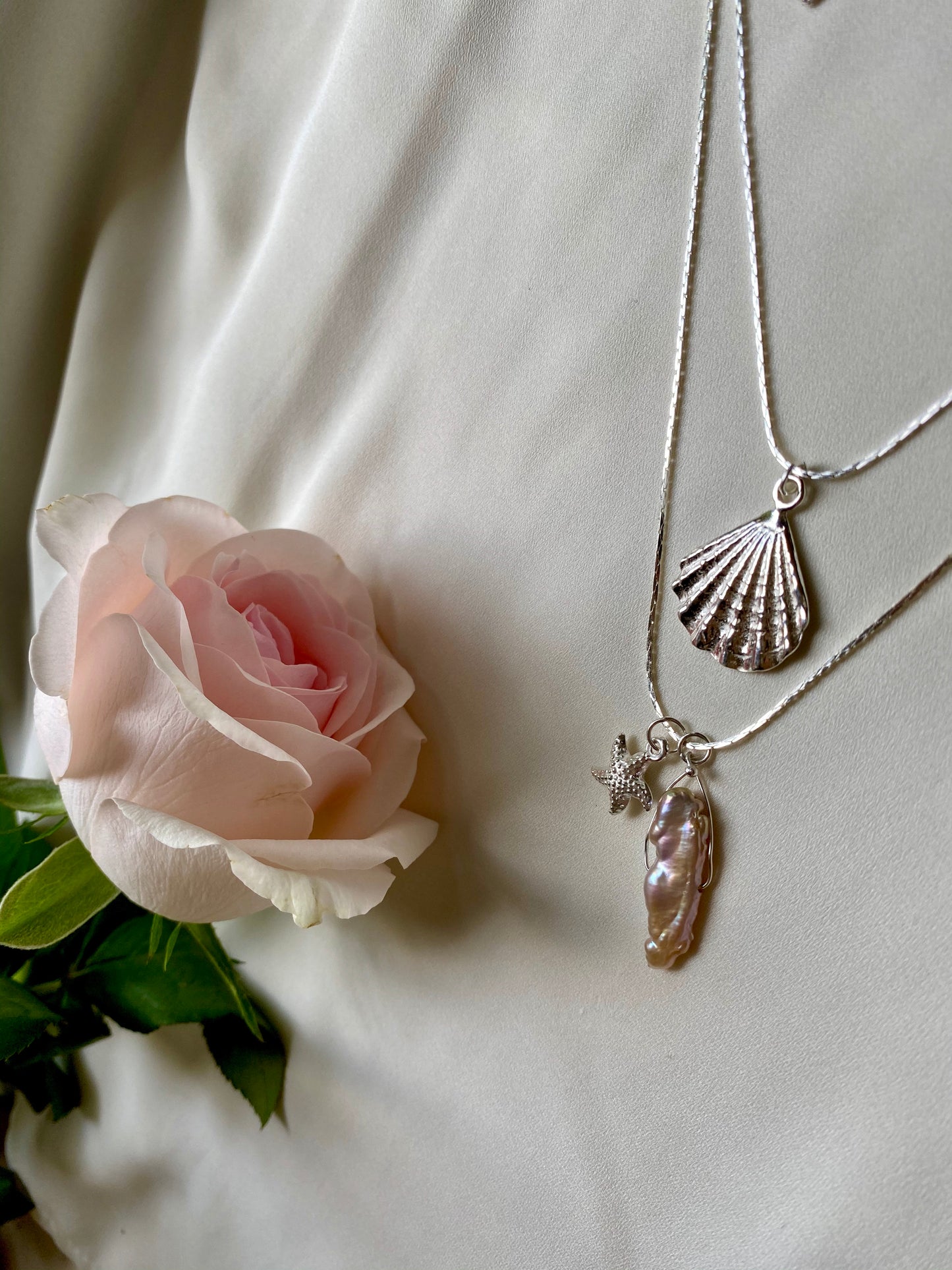 BORA BORA necklace silver