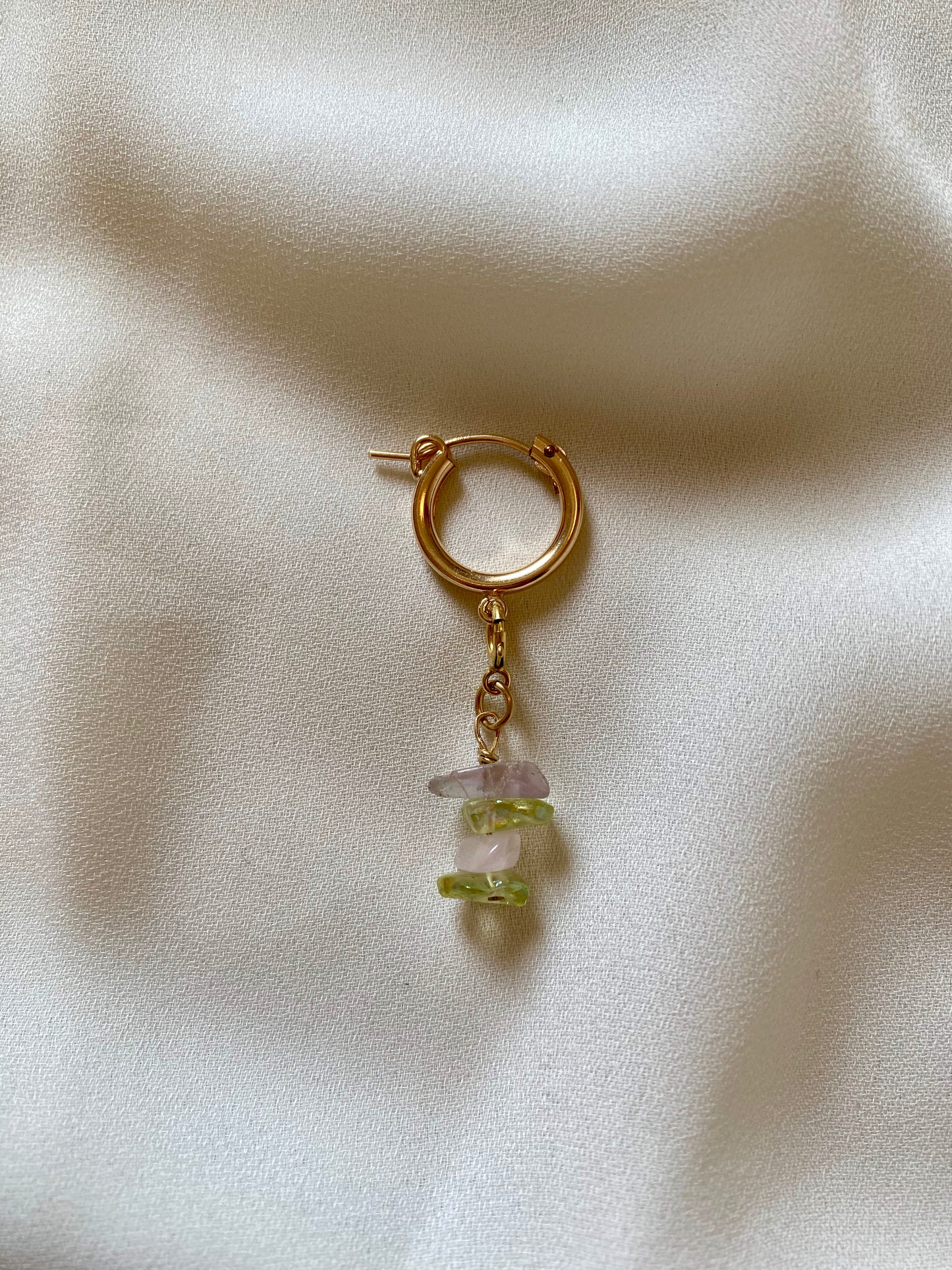 PERIDOT ROZE QUARTZ GOLD