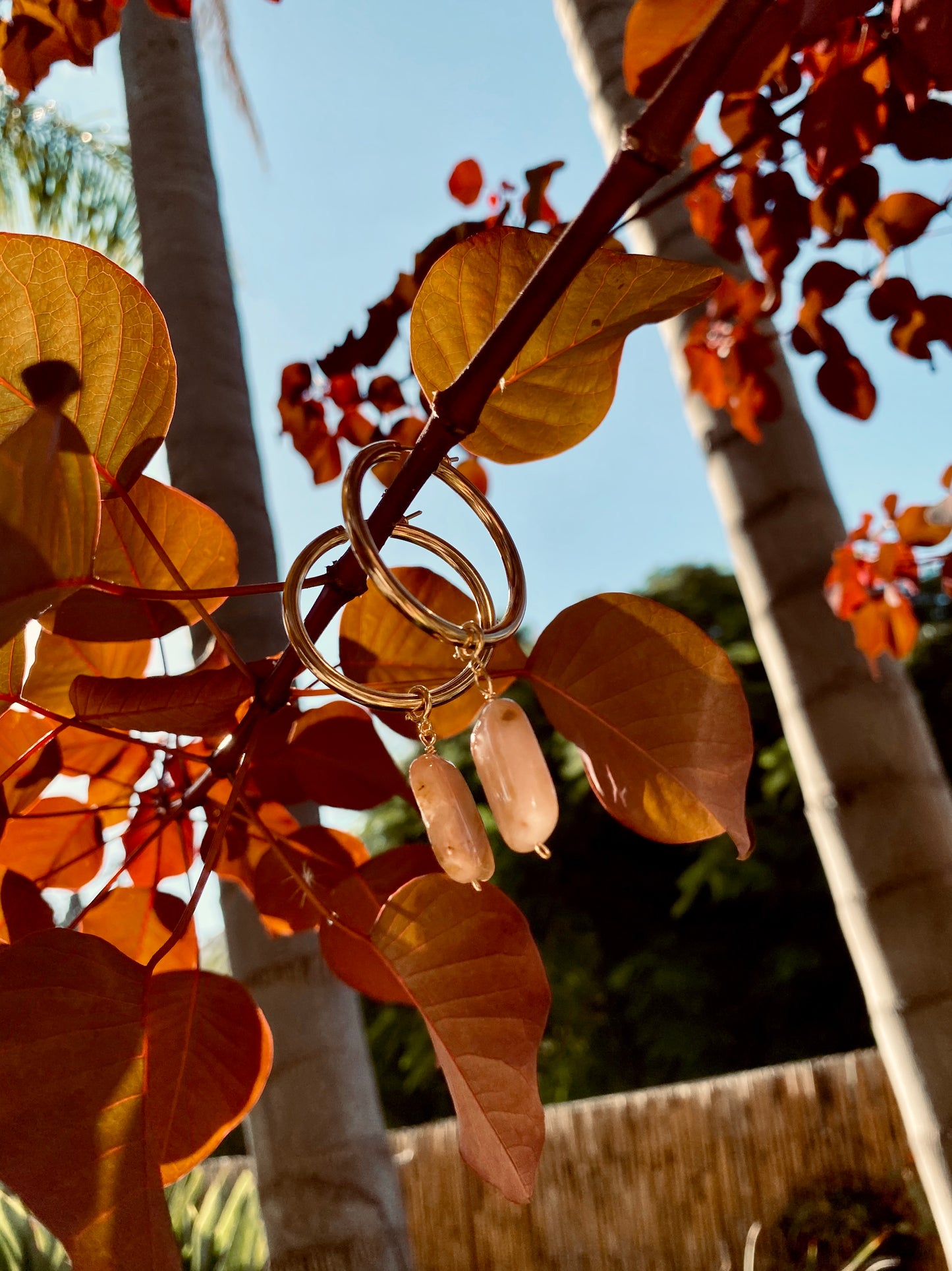PEPPERMINT CANDY OPAL L charm gold