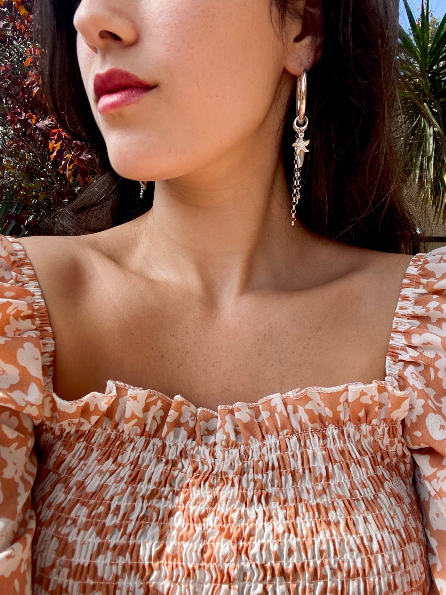 JOY TRIPLE earrings silver