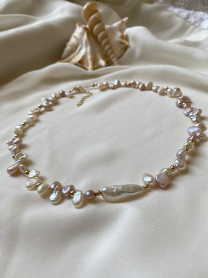 AMIE necklace silver