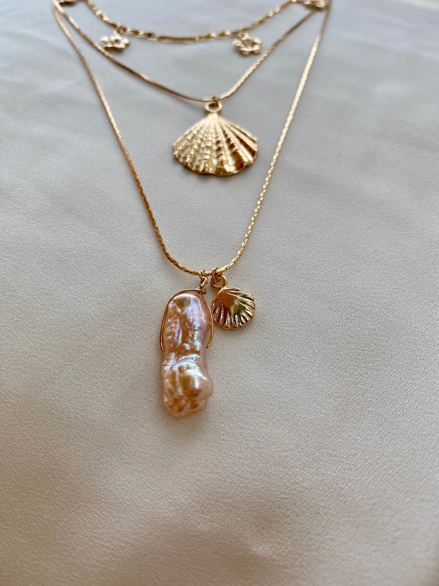 BORA BORA necklace silver