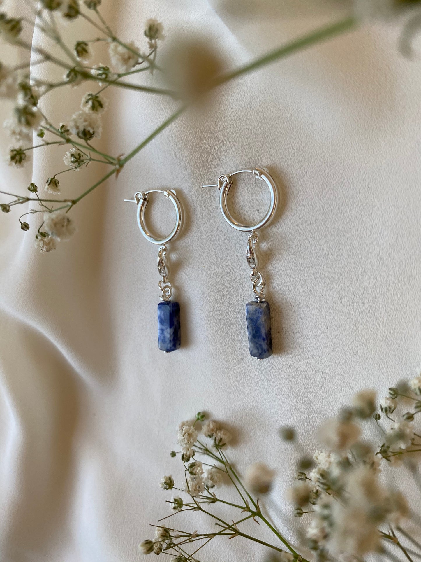 LA BOHÈME earrings silver multi color