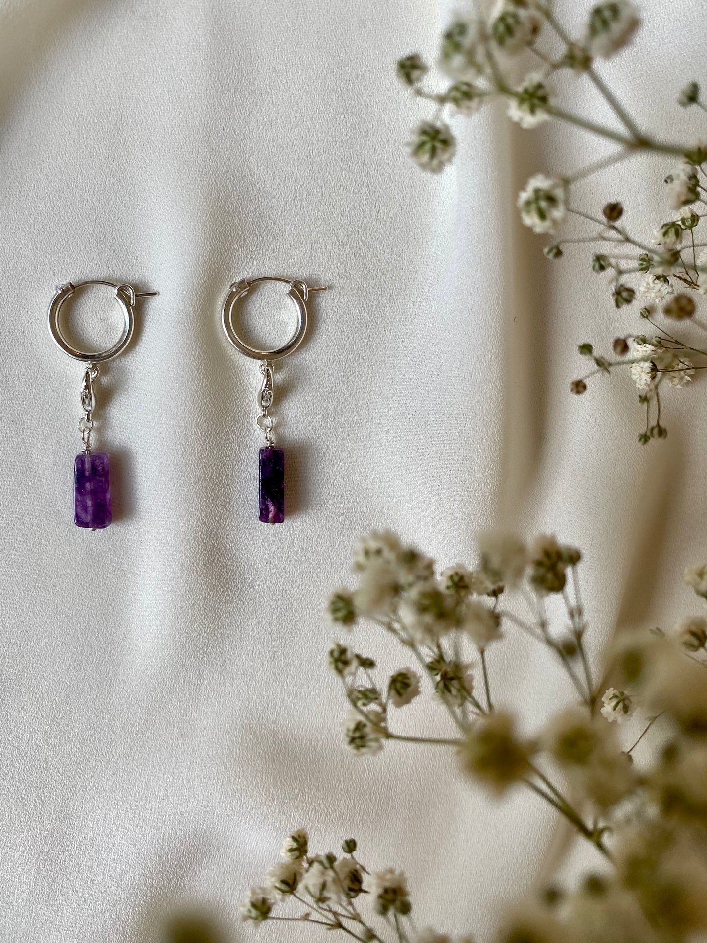 LA BOHÈME earrings silver multi color