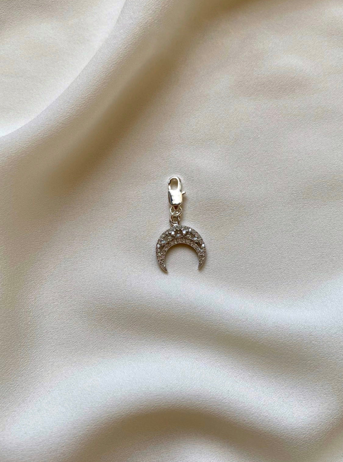 STAY WILD MOON CHILD silver charm