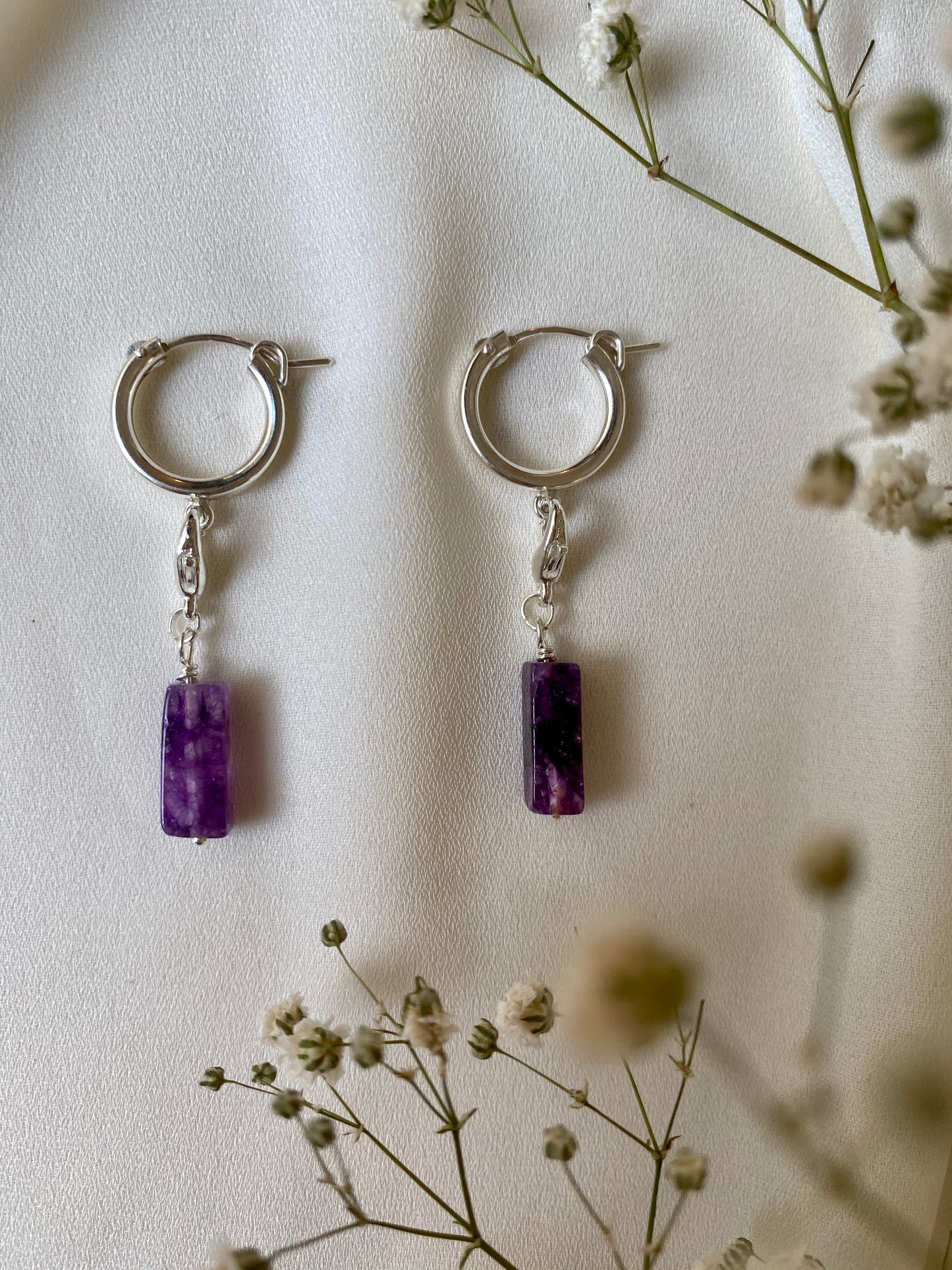 LA BOHÈME earrings silver multi color