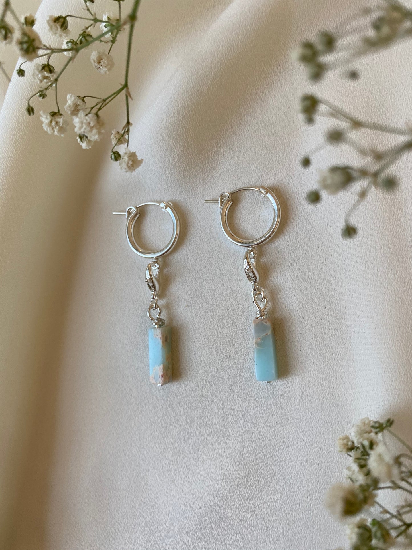 LA BOHÈME earrings silver multi color