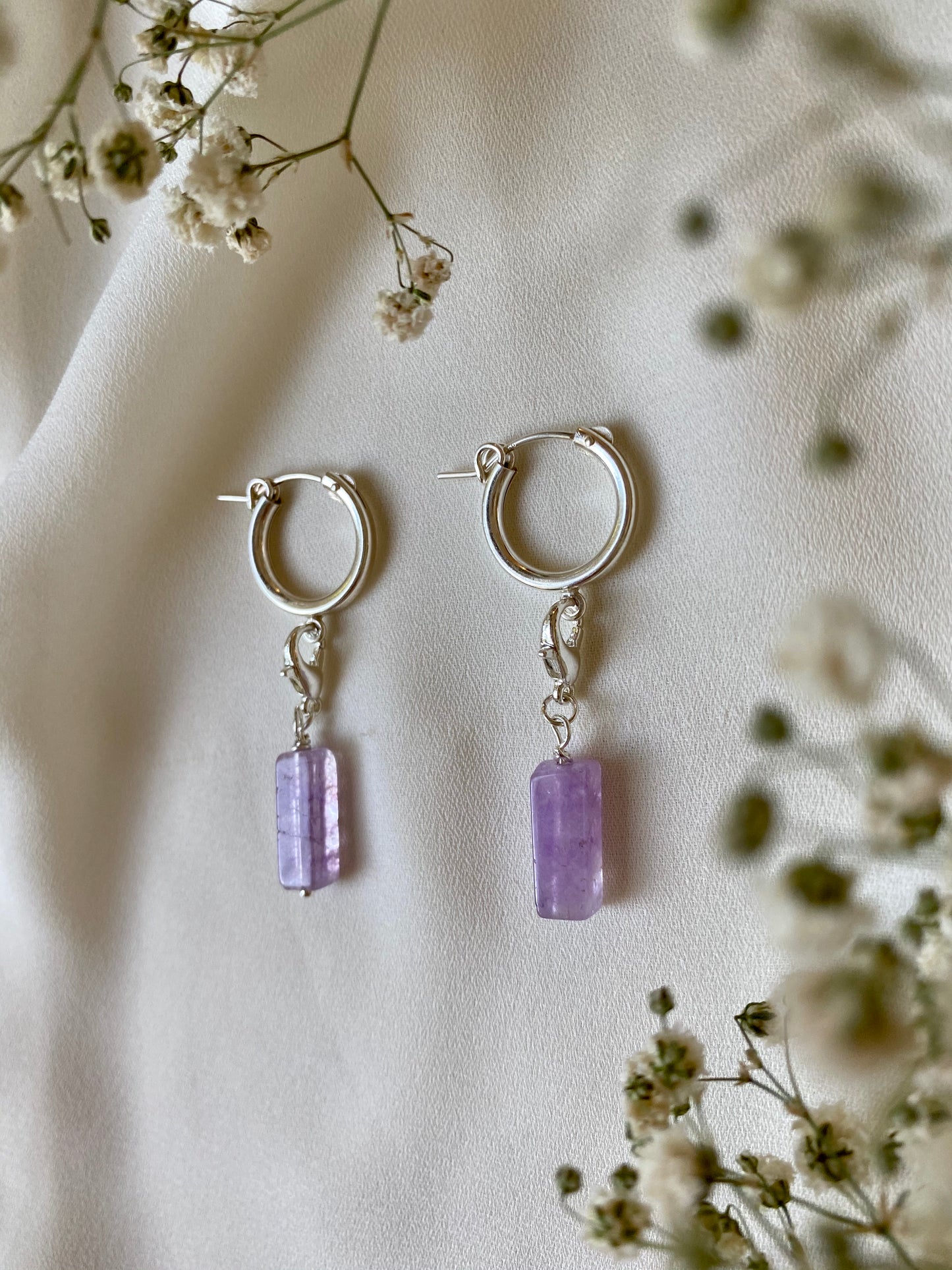 LA BOHÈME earrings silver multi color