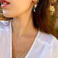 REINA HITANA PAIR earrings gold