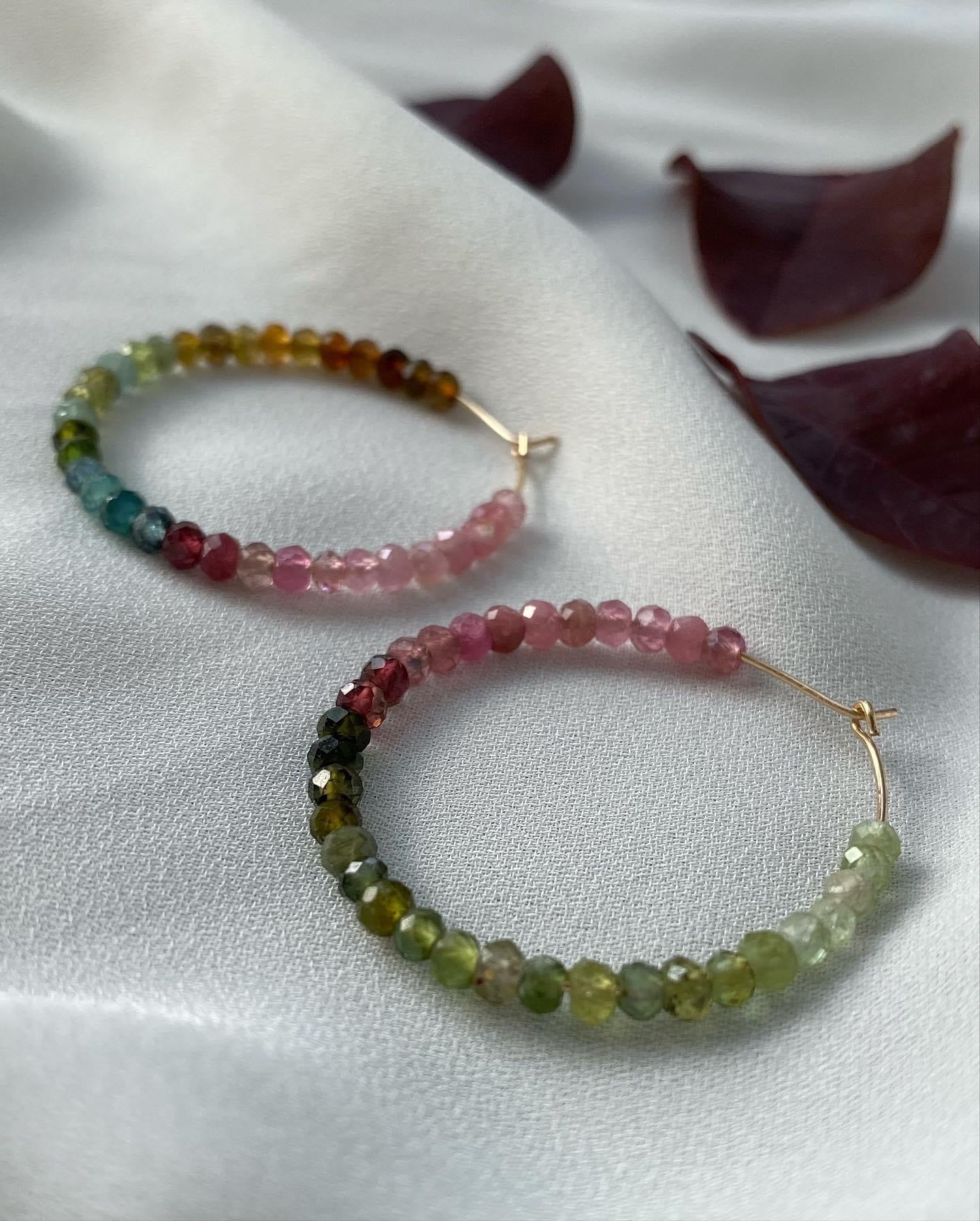 TOURMALINE earrings