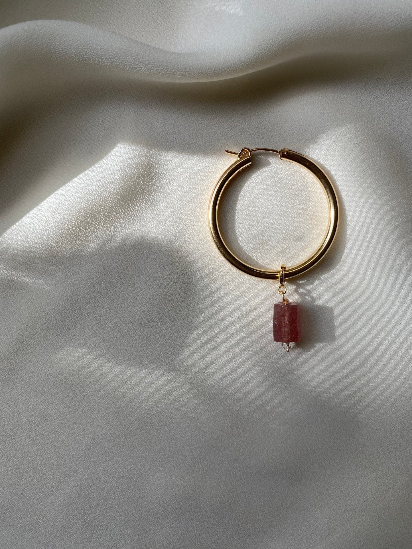 REINA HITANA CHARM earrings gold