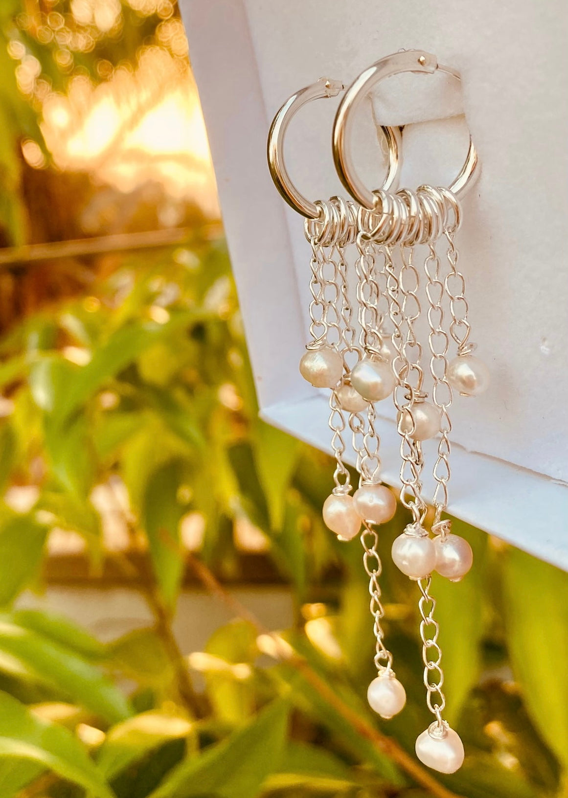 IRIS earrings silver