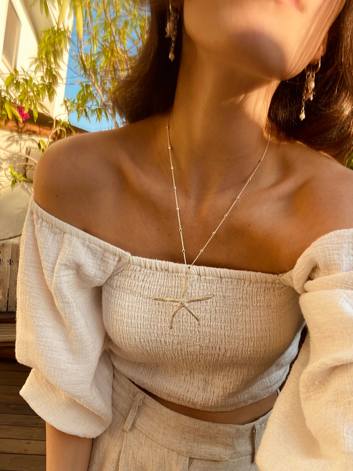 BIG STARFISH necklace