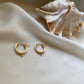 ZOI CHARM EARRINGS gold