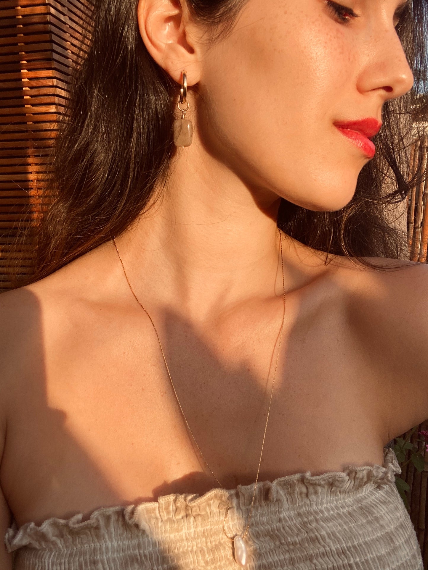 LA BOHÈME MULTI COLOR GOLD earrings