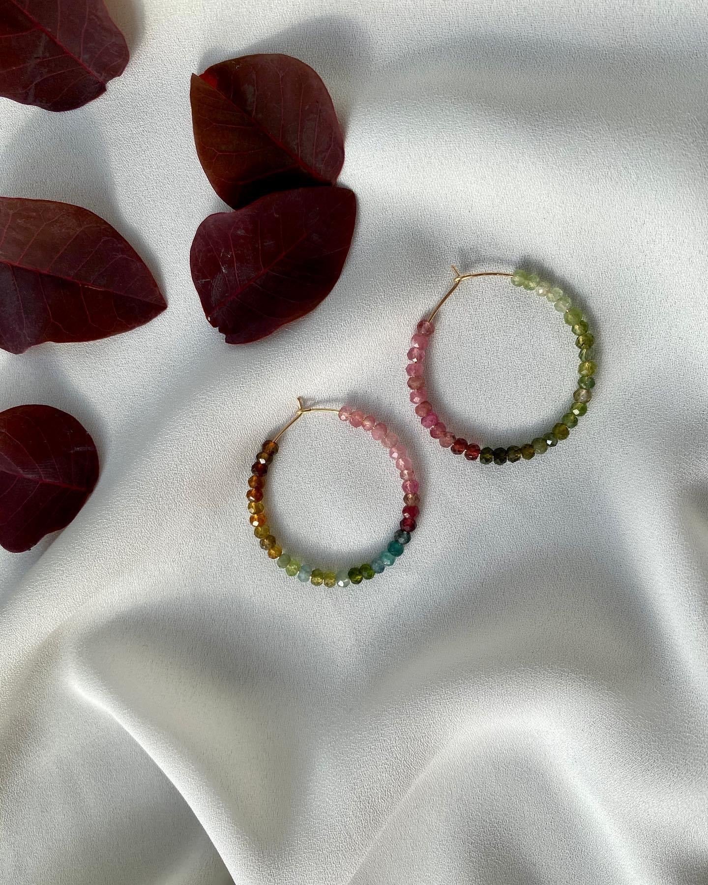 TOURMALINE earrings