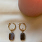 LA BOHÈME MULTI COLOR GOLD earrings