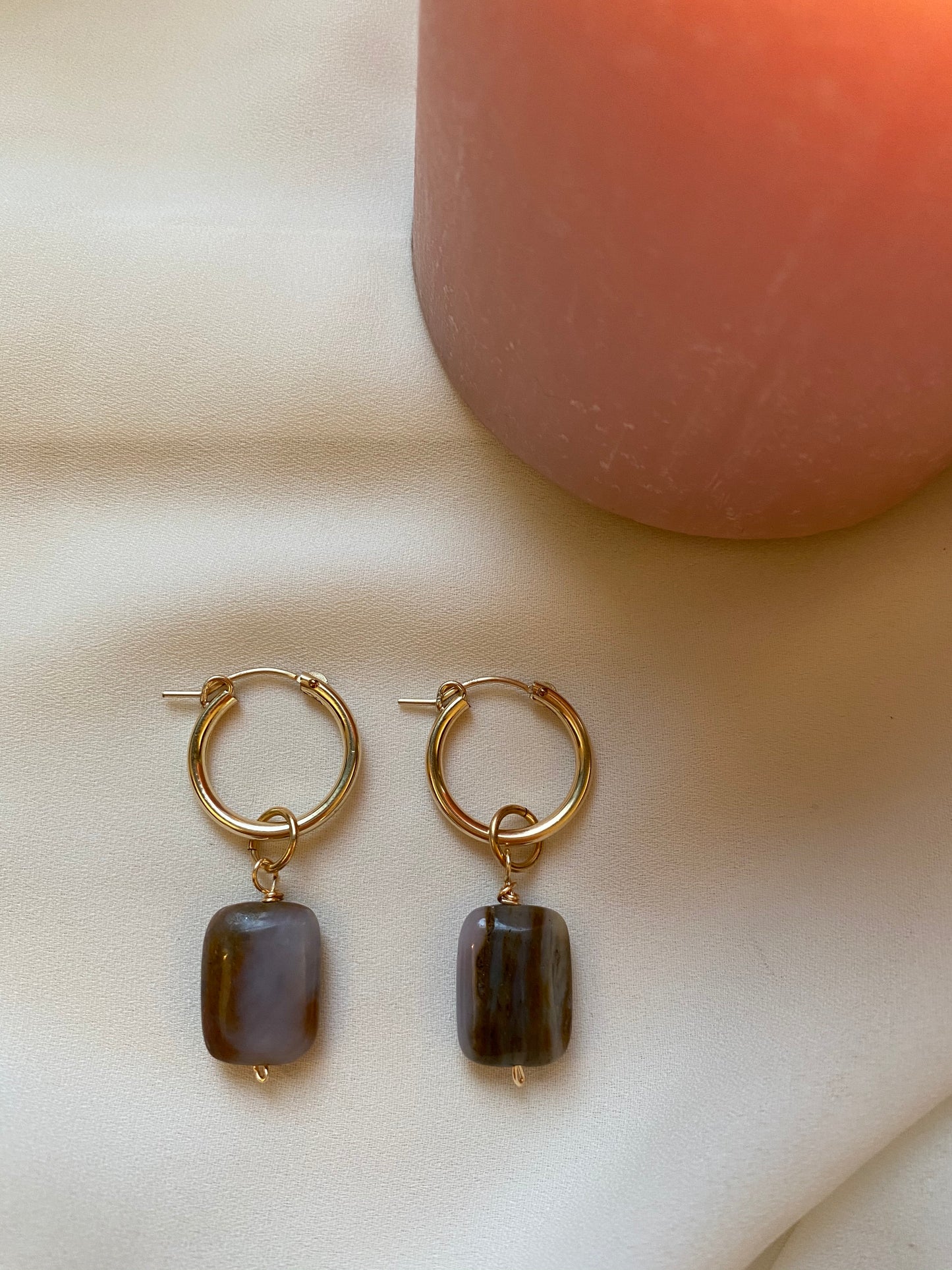 LA BOHÈME MULTI COLOR GOLD earrings
