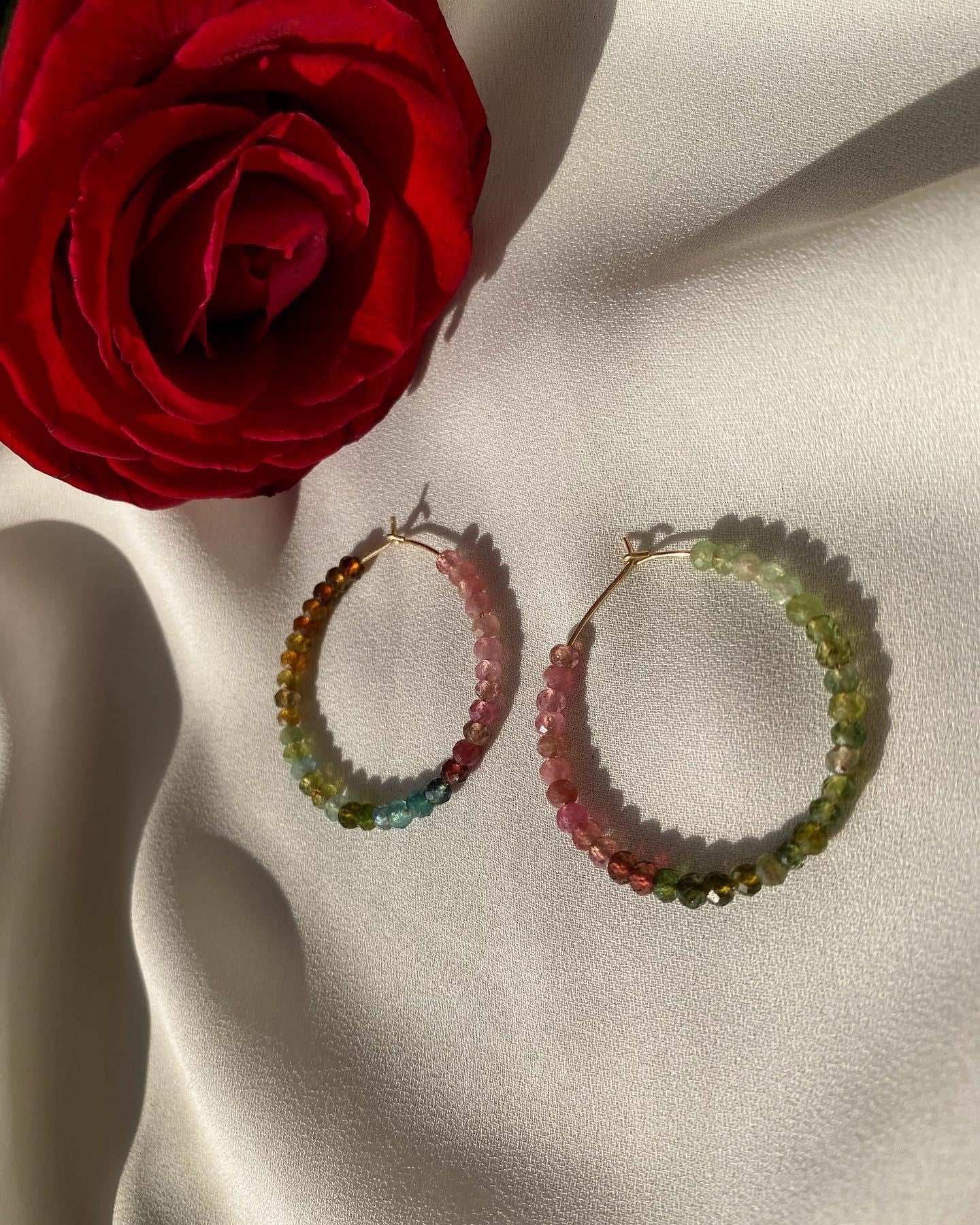 TOURMALINE earrings