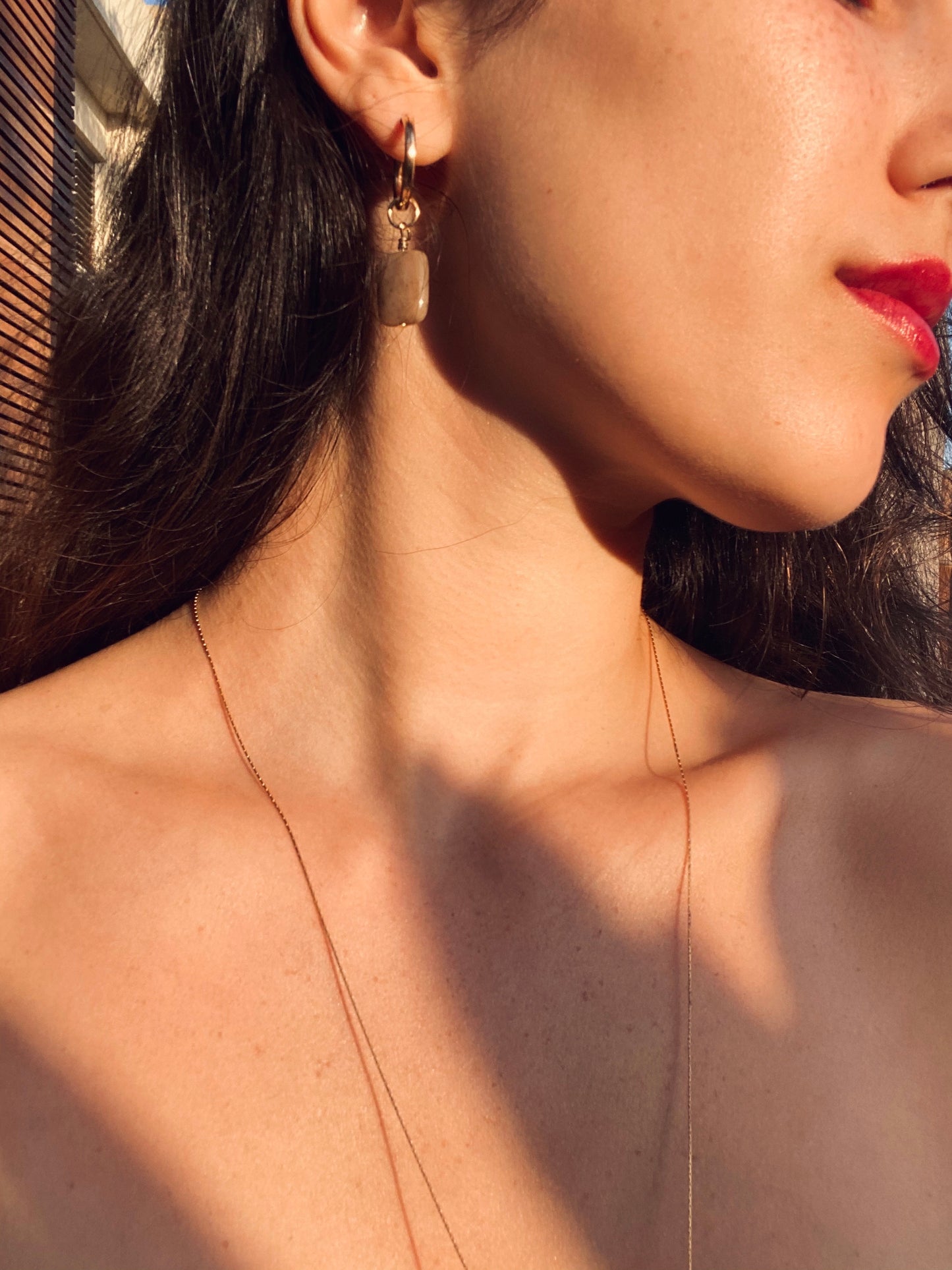 LA BOHÈME MULTI COLOR GOLD earrings
